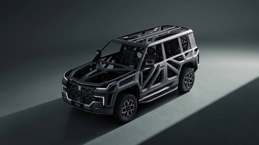 东莞103仰望U8硬派越野的科技魅力，国能汽车对传统燃油车市场的冲击